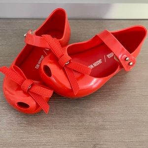 Red Mini Melissa Shoes